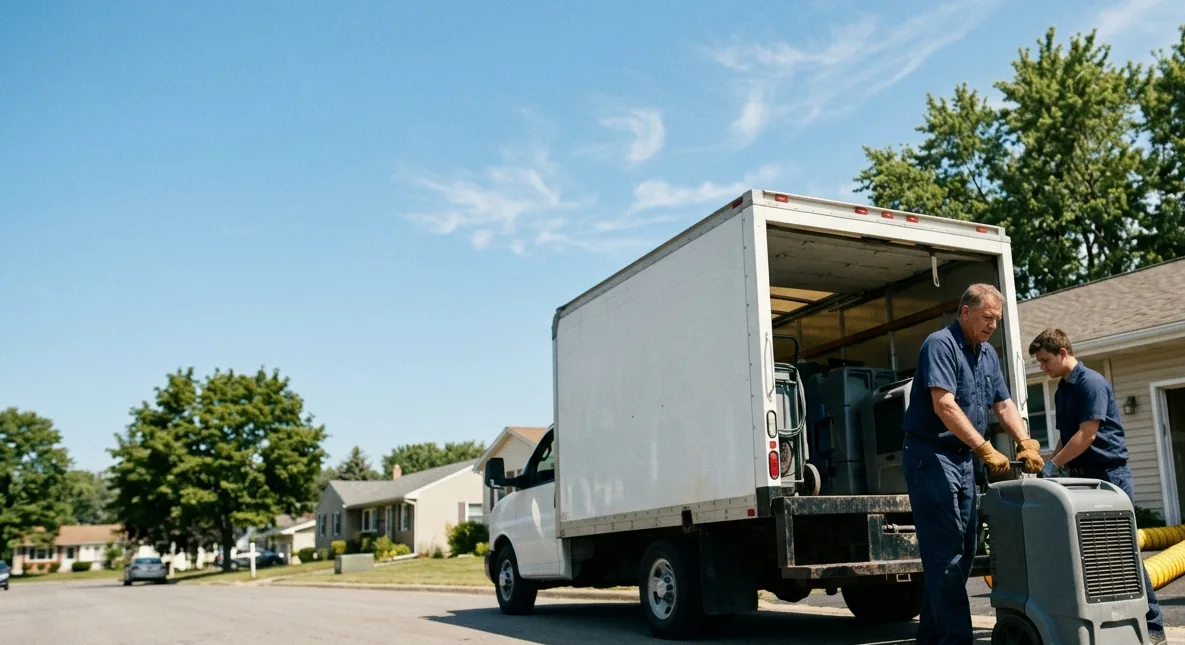 Water Damage Cleanup in Bucyrus, OH near me